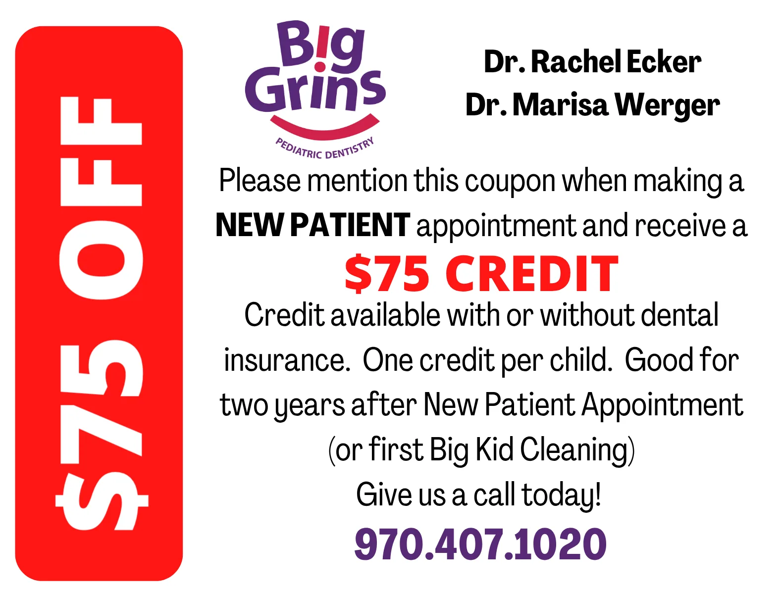 New Patient Coupon